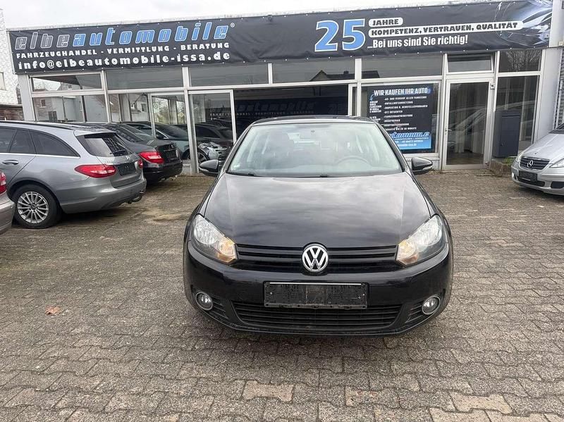 Gebraucht VW Golf VI 80 PS (58 kW) 2009 Schwarz Kleinwagen