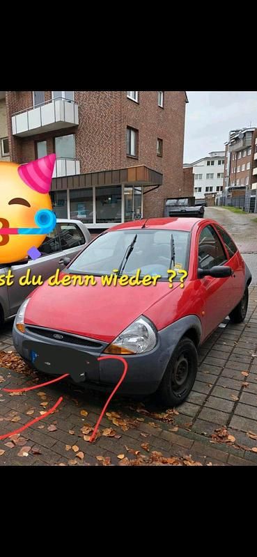 Gebraucht Ford Ka 50 PS (36 kW) 1998 Rot Kleinwagen