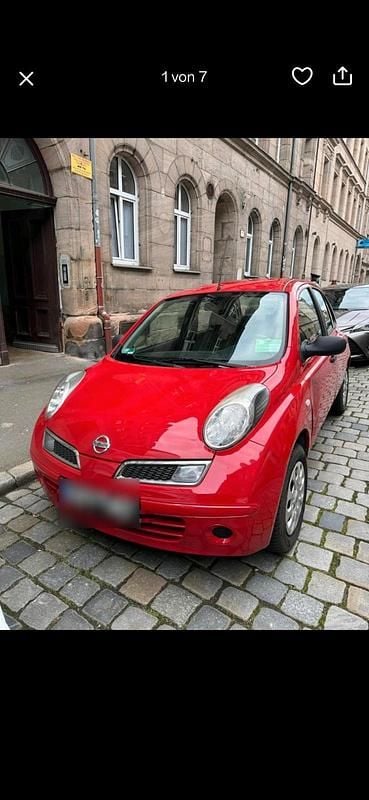 Gebraucht Nissan Micra 65 PS (47 kW) 2009 Rot Kleinwagen