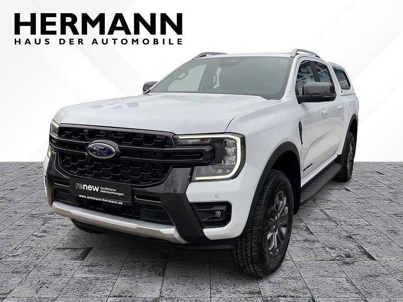 Frozen white (pn3gz) (weiß) Neu 2025 Ford Ranger Wildtrack Abholung | 53.675 € (Fairer Preis) - Bild 1/4