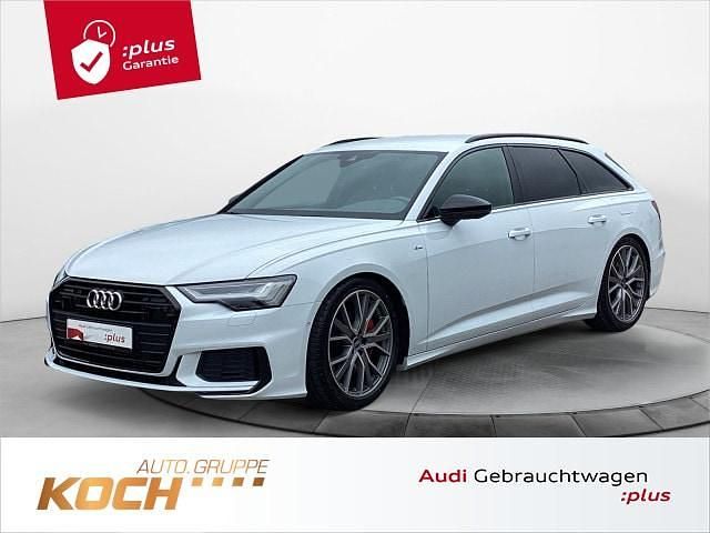 Gletscherweiß metallic Gebraucht 2021 Audi A6 Ambiente Kombi | 40.490 € (Fairer Preis) - Bild 1/2
