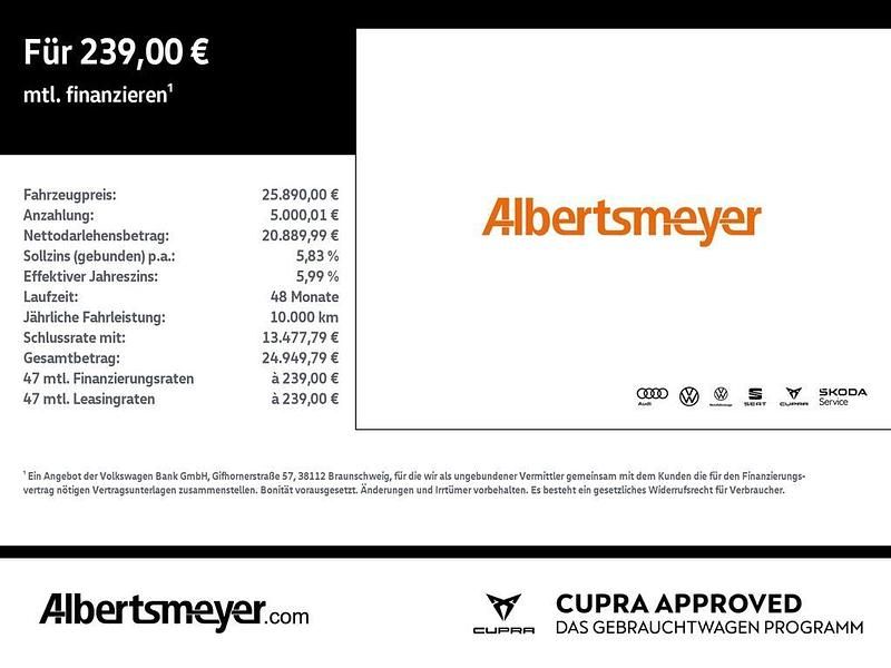 Gebraucht Cupra Leon 150 PS (110 kW) 2022 Rot Limousine