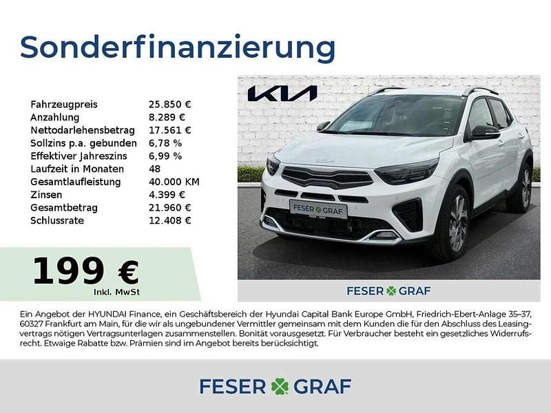 Neu Kia Stonic GT-Line 101 PS (74 kW) 2025 Weiß SUV