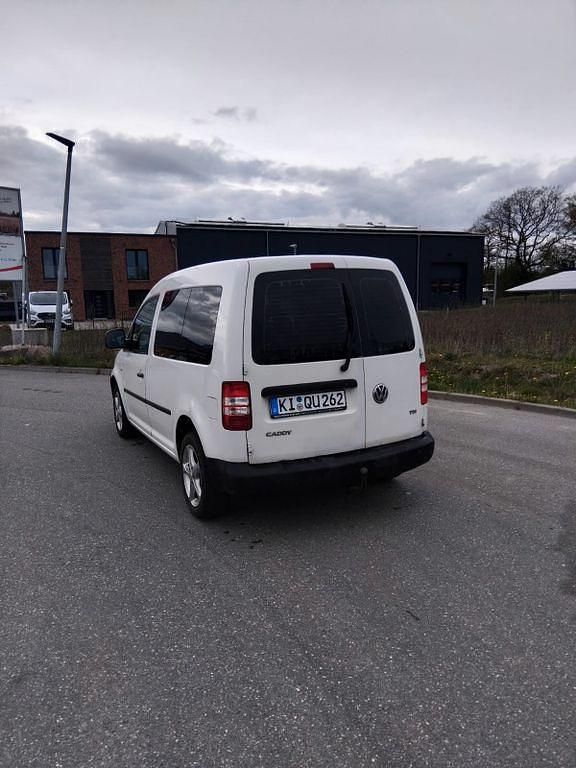 Gebraucht VW Caddy Trendline 75 PS (55 kW) 2011 Weiß Van / Kleinbus
