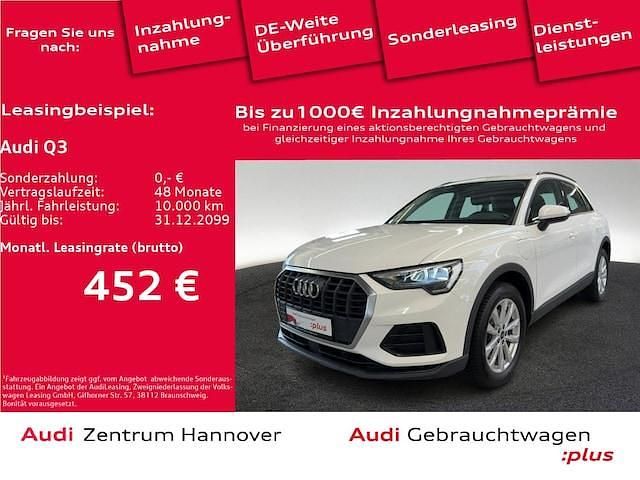 Ibisweiß Gebraucht 2022 Audi Q3 SUV | 27.990 € (Fairer Preis) - Bild 1/4