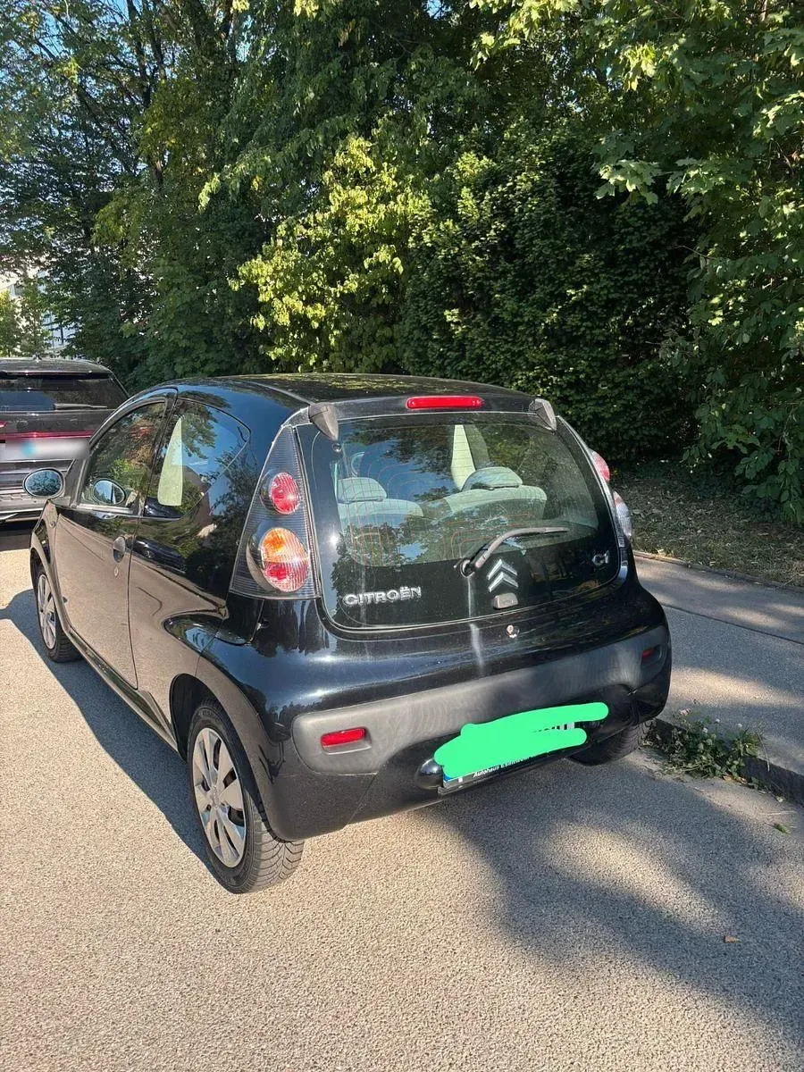 Gebraucht Citroën C1 Style 68 PS (50 kW) 2011 Schwarz Kleinwagen