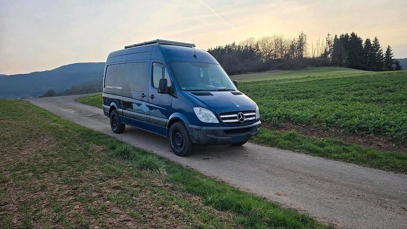 Gebraucht Mercedes Sprinter 130 PS (95 kW) 2008 Blau Van