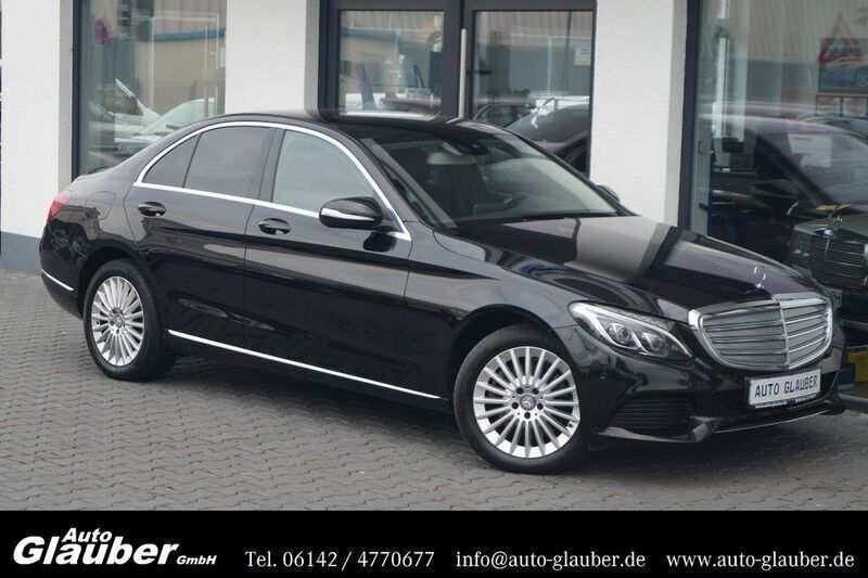 Schwarz Gebraucht 2015 Mercedes C250 Limousine | 21.950 € (Etwas zu teuer) - Bild 1/4