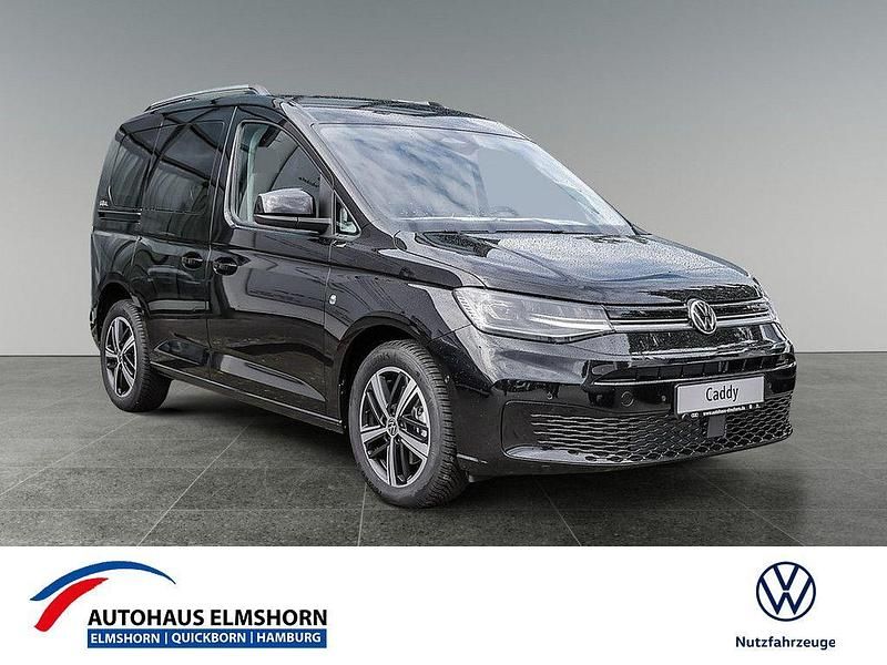 Deep black Neu 2025 VW Caddy Maxi Goal Van / Kleinbus | 50.731 € (Teuer) - Bild 1/4