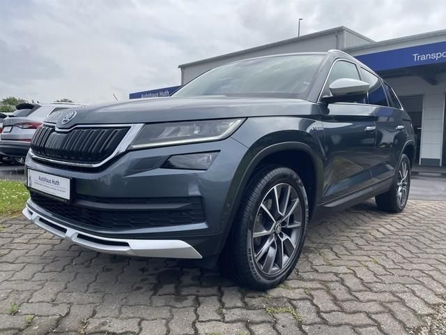 Quarzgrau metallic Gebraucht 2021 Skoda Kodiaq Scout 4x4 SUV | 34.990 € (Fairer Preis) - Bild 1/4