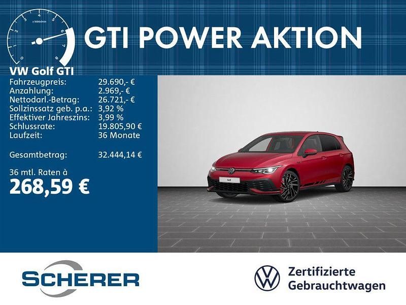Gebraucht VW Golf VIII GTI 301 PS (221 kW) 2022 Kings red metallic (metallic) Limousine