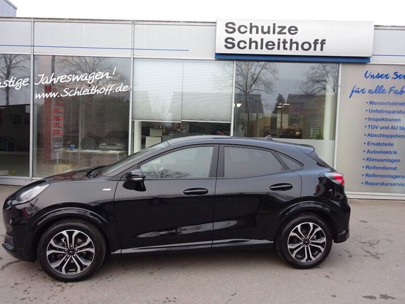 Gebraucht Ford Puma ST-Line 125 PS (91 kW) 2024 Obsidianschwarz metallic SUV