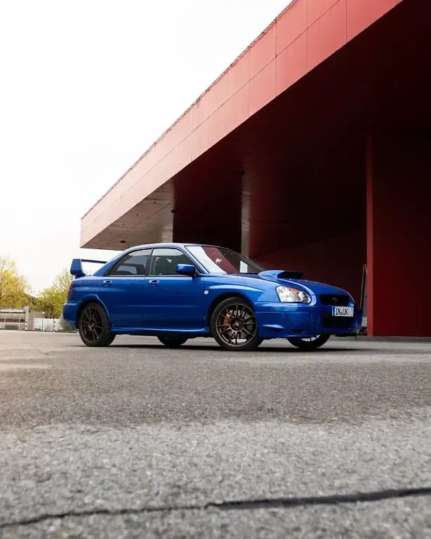 Gebraucht Subaru Impreza 265 PS (194 kW) 2003 Blau Limousine