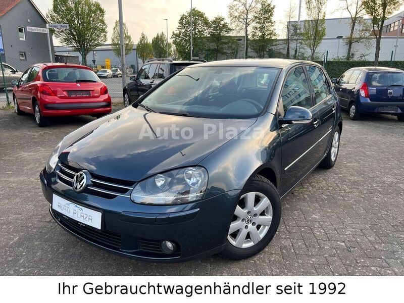 Blau Gebraucht 2008 VW Golf V Edition Limousine | 5.490 € (Teuer) - Bild 1/4