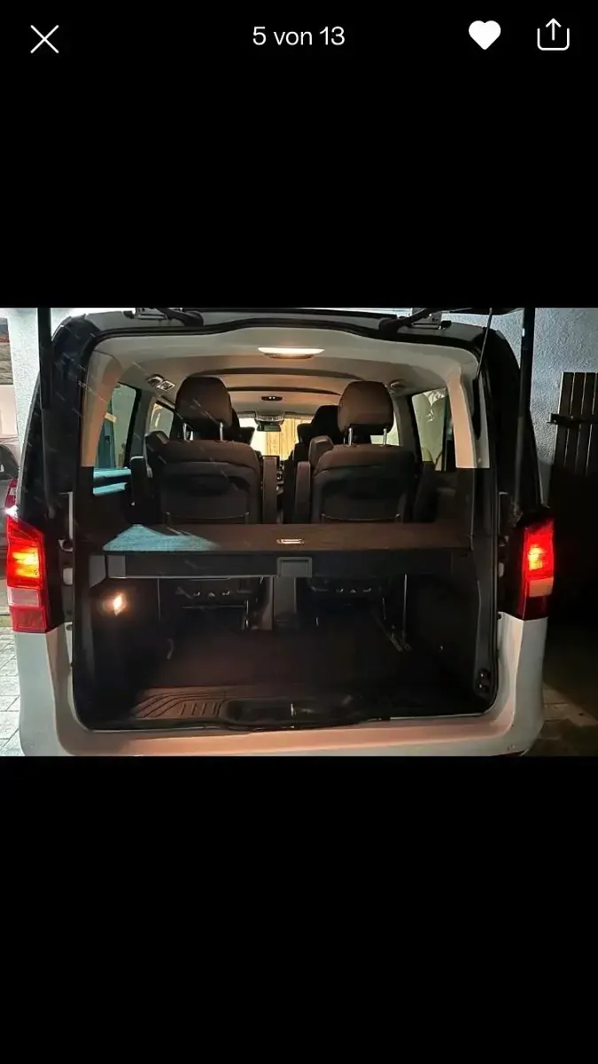 Gebraucht Mercedes V220 163 PS (119 kW) 2015 Weiß Van / Kleinbus