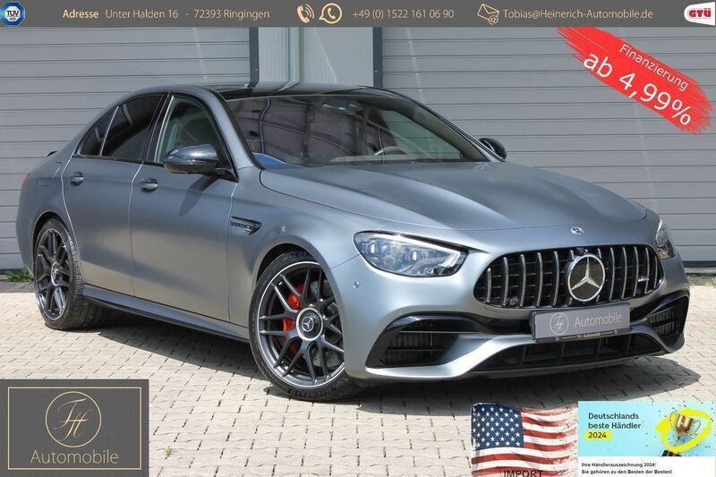 Grau Gebraucht 2019 Mercedes E63S AMG AMG Limousine | 64.999 € (Superpreis) - Bild 1/4