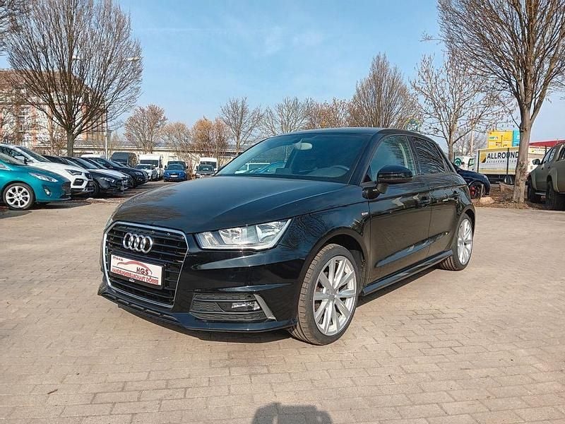 Gebraucht Audi A1 Sportback S-Line 95 PS (69 kW) 2016 Schwarz Kleinwagen
