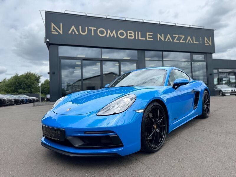 Blau Gebraucht 2023 Porsche 718 Cayman Sport Coupé | 88.888 € (Fairer Preis) - Bild 1/4