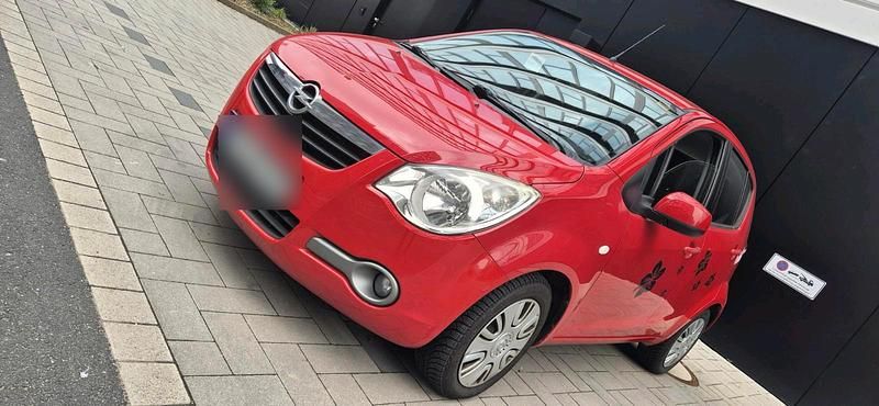 Gebraucht Opel Agila 66 PS (48 kW) 2010 Rot Kleinwagen