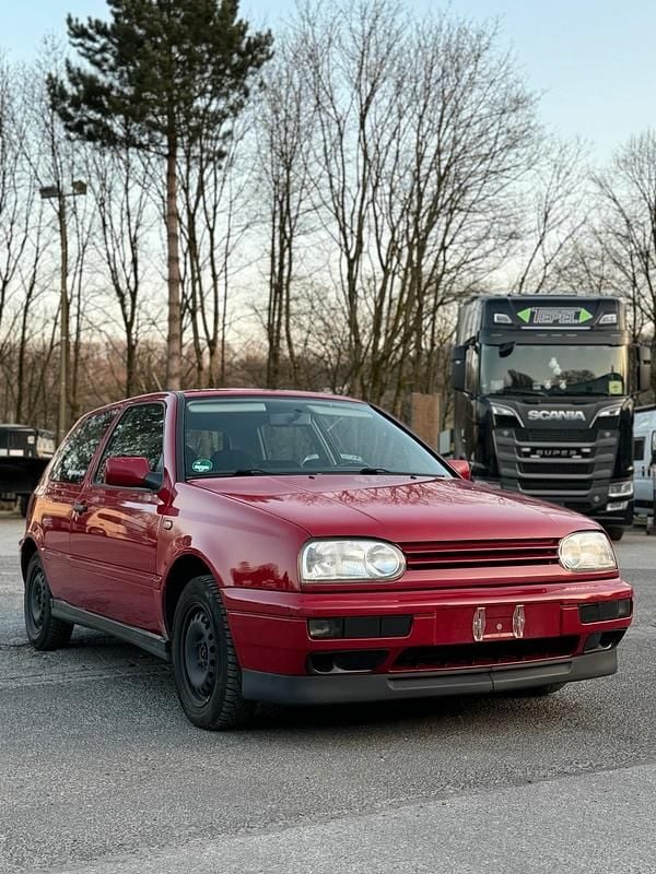Rot Gebraucht 1996 VW Golf III Limousine | 1.300 € (Superpreis) - Bild 1/4