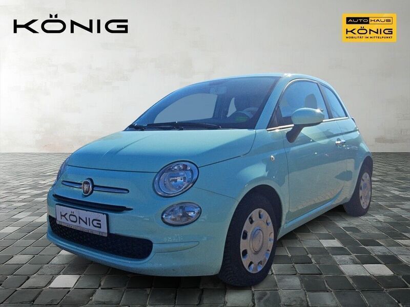 Grün Gebraucht 2021 Fiat 500 Pop Limousine | 9.997 € (Superpreis) - Bild 1/4
