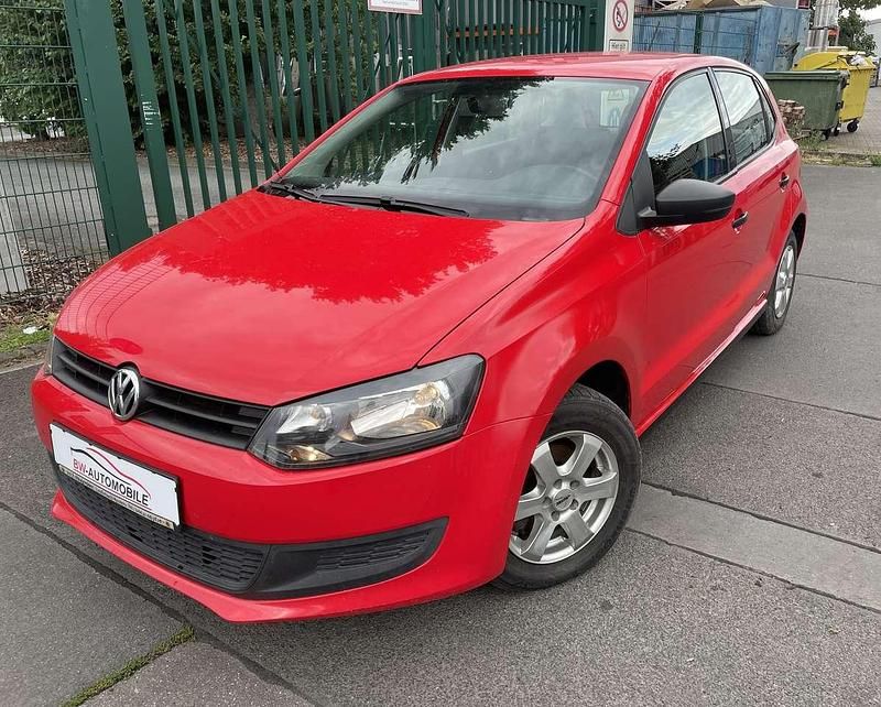 Gebraucht VW Polo Trendline 60 PS (44 kW) 2009 Flashrot Kleinwagen