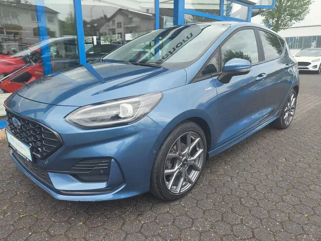 Gebraucht Ford Fiesta ST-Line X 101 PS (74 kW) 2022 Blau Kleinwagen
