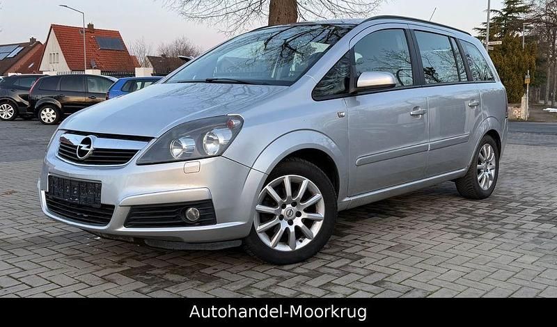 Silber Gebraucht 2007 Opel Zafira Edition Van / Kleinbus | 2.700 € (Fairer Preis) - Bild 1/4