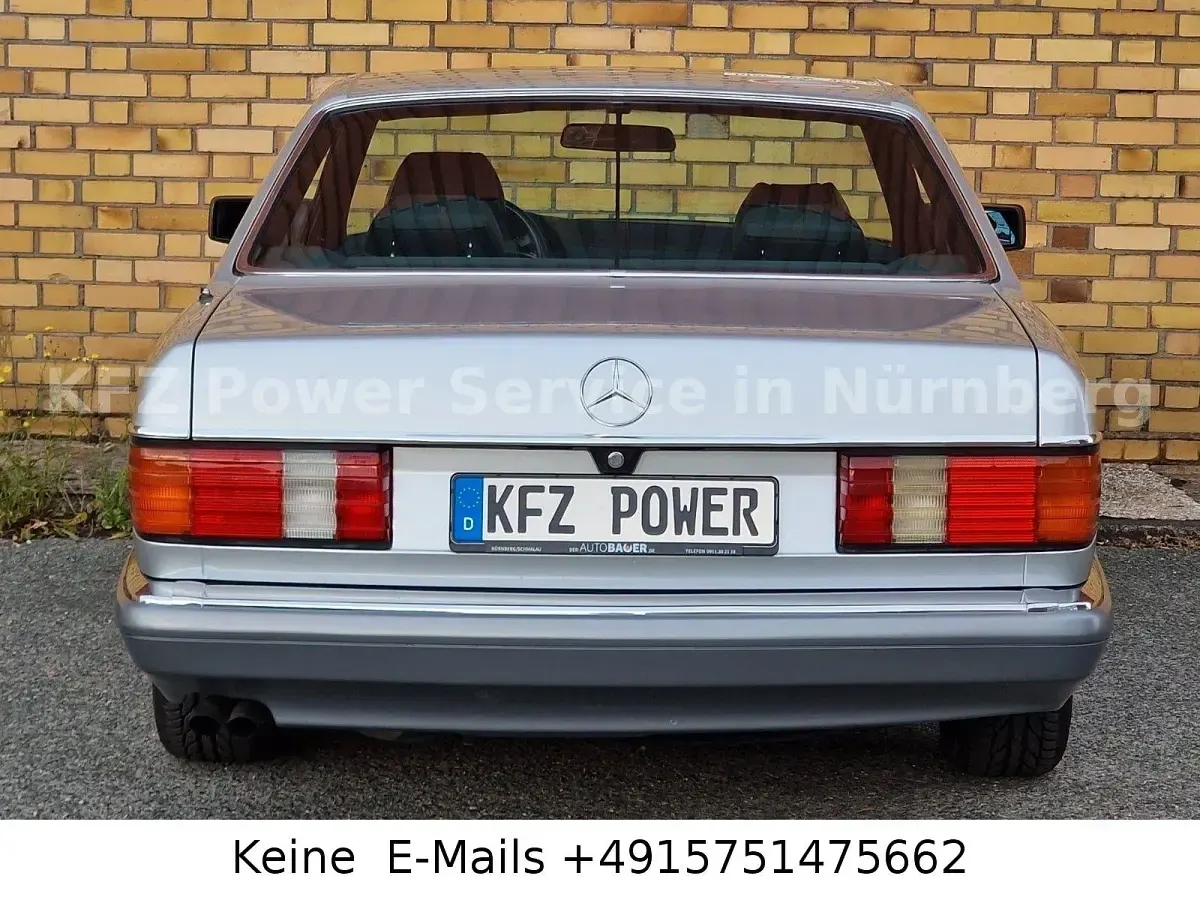 Gebraucht Mercedes 420 224 PS (164 kW) 1991 Silber Cabrio