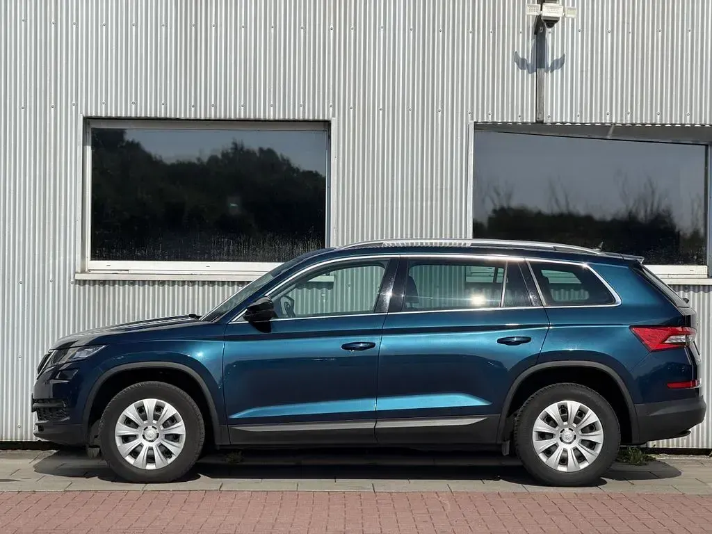 Gebraucht Skoda Kodiaq Style 150 PS (110 kW) 2020 Lavablau metallic SUV
