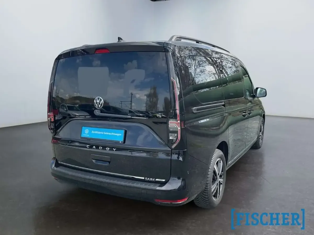 Brugt VW Caddy Dark Label 122 HK (89 kW) 2024 Sort MPV