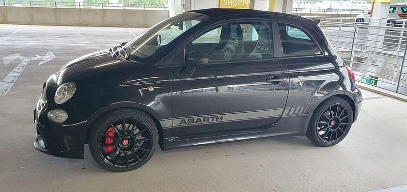 Schwarz Gebraucht 2016 Abarth 595C Competizione Cabrio | 17.500 € (Fairer Preis) - Bild 1/4