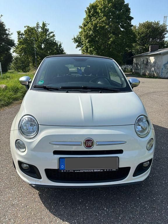 Weiß Gebraucht 2015 Fiat 500C S Cabrio | 7.350 € (Guter Preis) - Bild 1/4