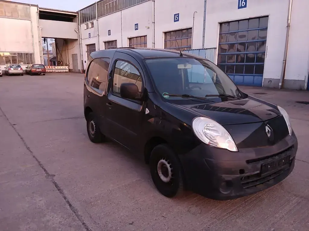 Gebraucht Renault Kangoo 75 PS (55 kW) 2010 Schwarz Van / Kleinbus