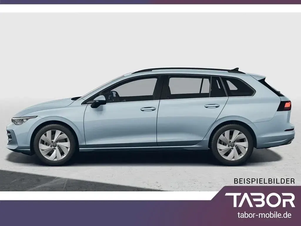 Neu VW Golf VIII Style 150 PS (110 kW) 2026 Crystal ice blue metallic Kombi