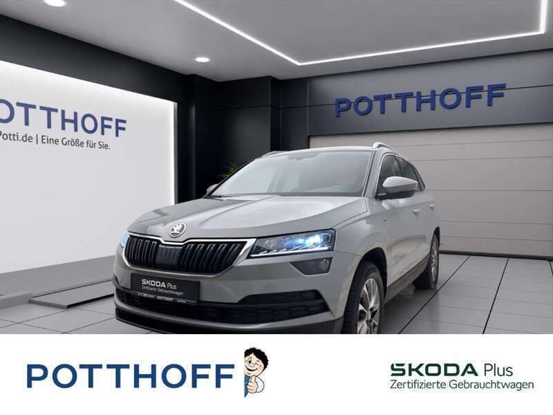 Grau Gebraucht 2021 Skoda Karoq Clever SUV | 23.997 € (Fairer Preis) - Bild 1/4