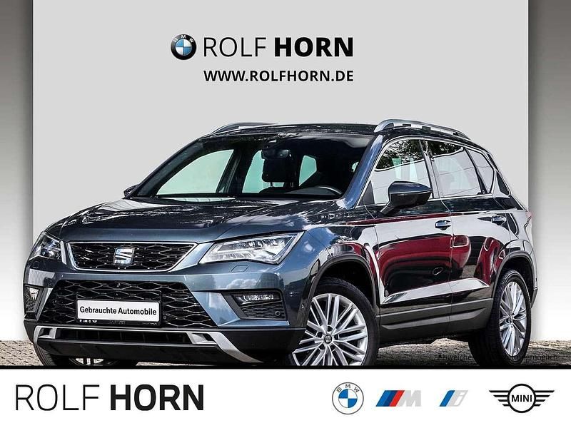Rodium grau metallic Gebraucht 2020 Seat Ateca 4Drive SUV | 19.910 € (Superpreis) - Bild 1/4