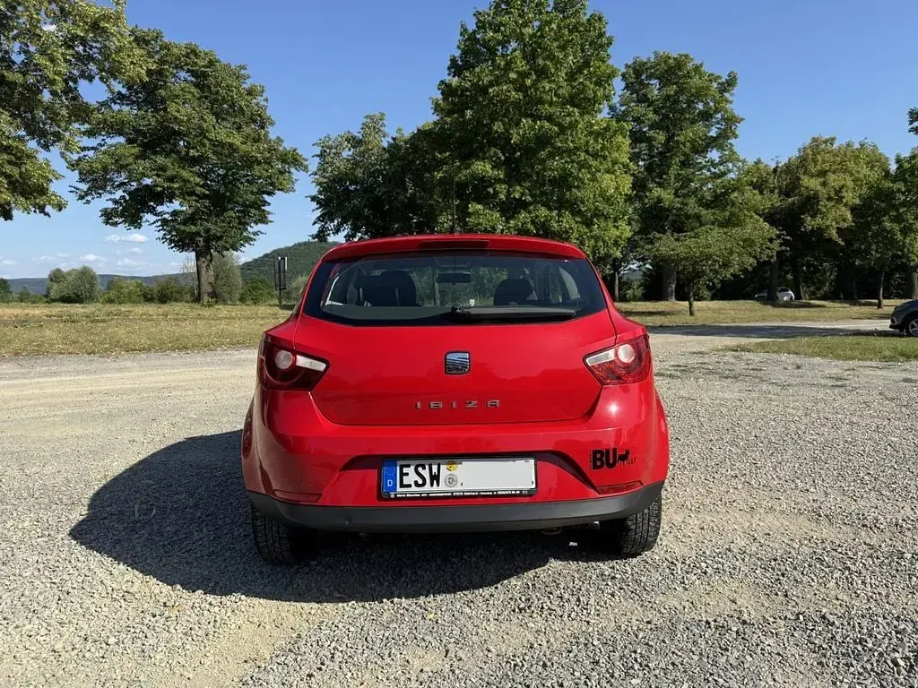 Gebraucht Seat Ibiza SC 60 PS (44 kW) 2010 Rot Kleinwagen