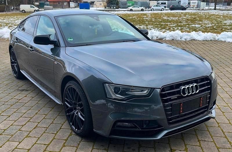 Grau Gebraucht 2015 Audi A5 S-Line Limousine | 9.800 € (Superpreis) - Bild 1/4
