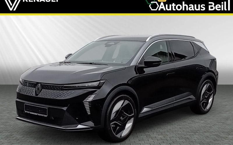 Black pearlschwarz metallic, Gebraucht 2025 Renault Scenic E-Tech Iconic SUV | 47.990 € - Bild 1/4