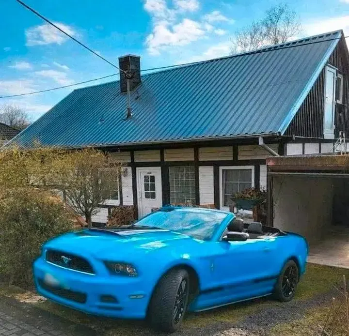 Gebraucht Ford Mustang 315 PS (231 kW) 2014 Blau Cabrio
