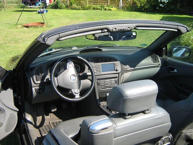 Gebraucht Saab 9-3 Cabriolet Vector 150 PS (110 kW) 2005 Schwarz Cabrio