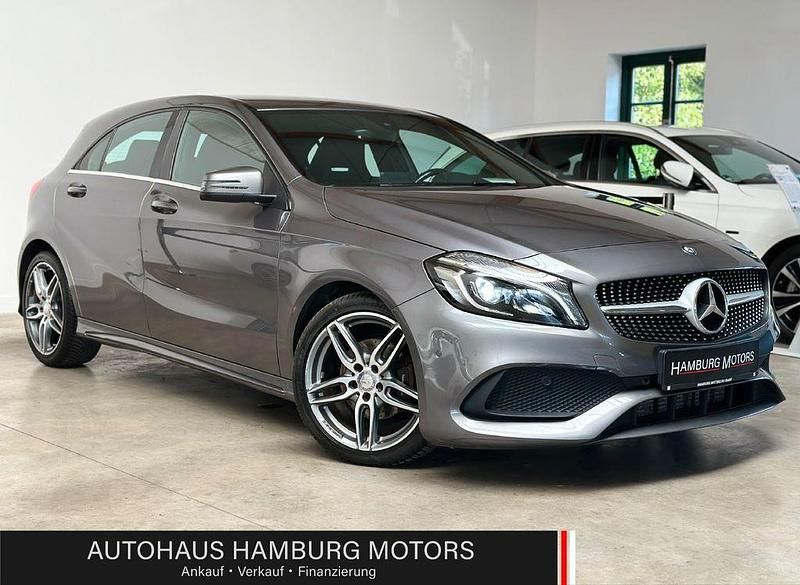 Grau Gebraucht 2016 Mercedes A200 Sport Limousine | 16.290 € (Etwas zu teuer) - Bild 1/4