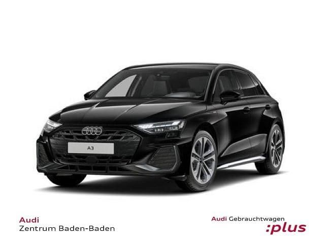 Mythosschwarz metallic Gebraucht 2025 Audi A3 S-Line | 33.990 € (Superpreis) - Bild 1/4