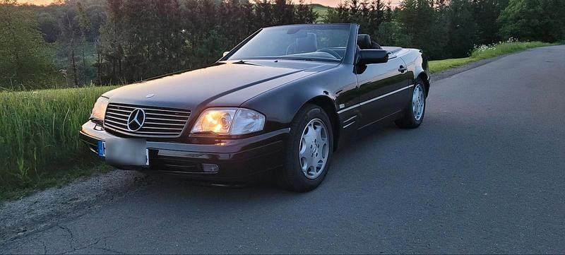 Schwarz Gebraucht 1997 Mercedes SL320 Cabrio | 26.000 € (Guter Preis) - Bild 1/4