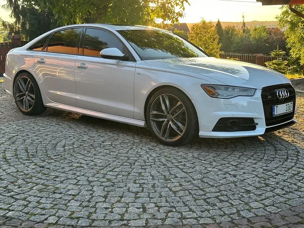 Używany Audi S6 Sport 450 KM (330 kW) 2017 Biały Sedan/Limuzyna