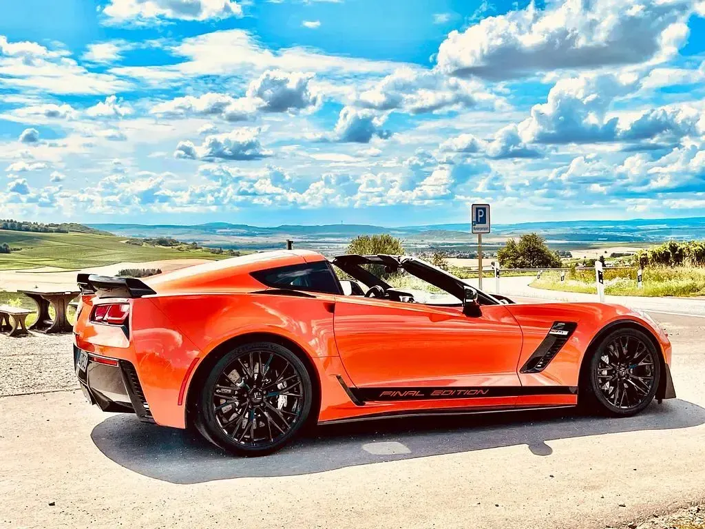 Gebraucht Corvette Z06 659 PS (484 kW) 2019 Orange Coupé