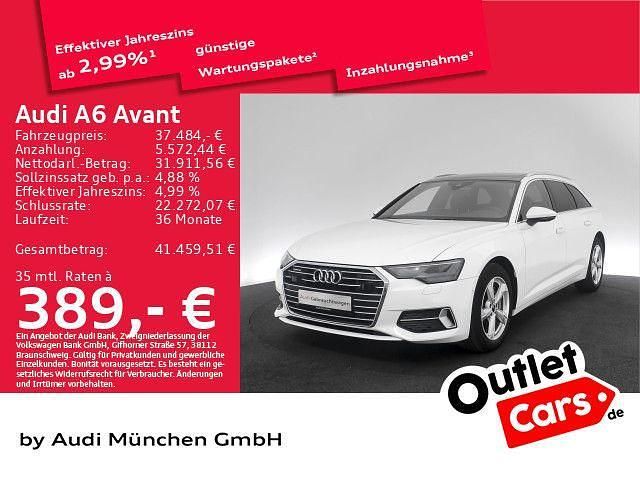 Gebraucht Audi A6 Sport 245 PS (180 kW) 2022 Ibisweiß Kombi