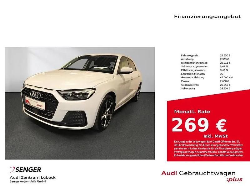 Gebraucht Audi A1 Sportback Advanced Plus 116 PS (85 kW) 2025 Gletscherweiß metallic Kleinwagen