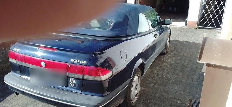 Gebraucht Saab 900 Cabriolet 130 PS (95 kW) 1997 Blau Cabrio
